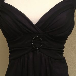 City Triangles size Medium Purple & Black Dress